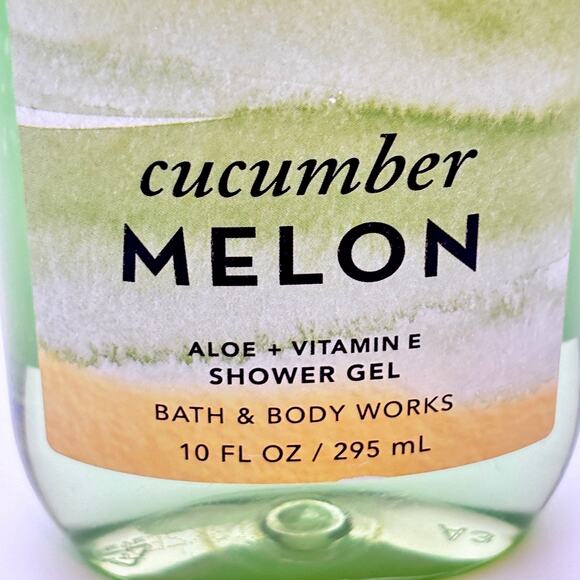 Bath & Body Works 10 Fl oz Cucumber Melon Shower Gel Body Wash SEALED - Picture 5 of 5